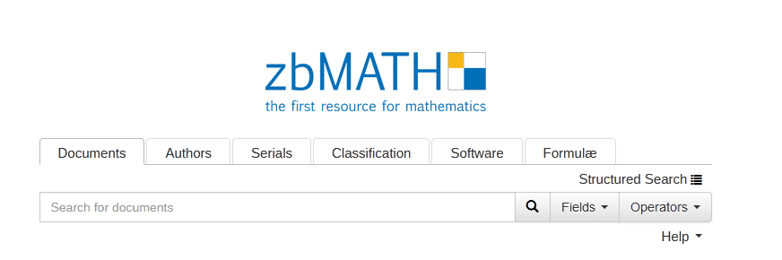 zbMATH