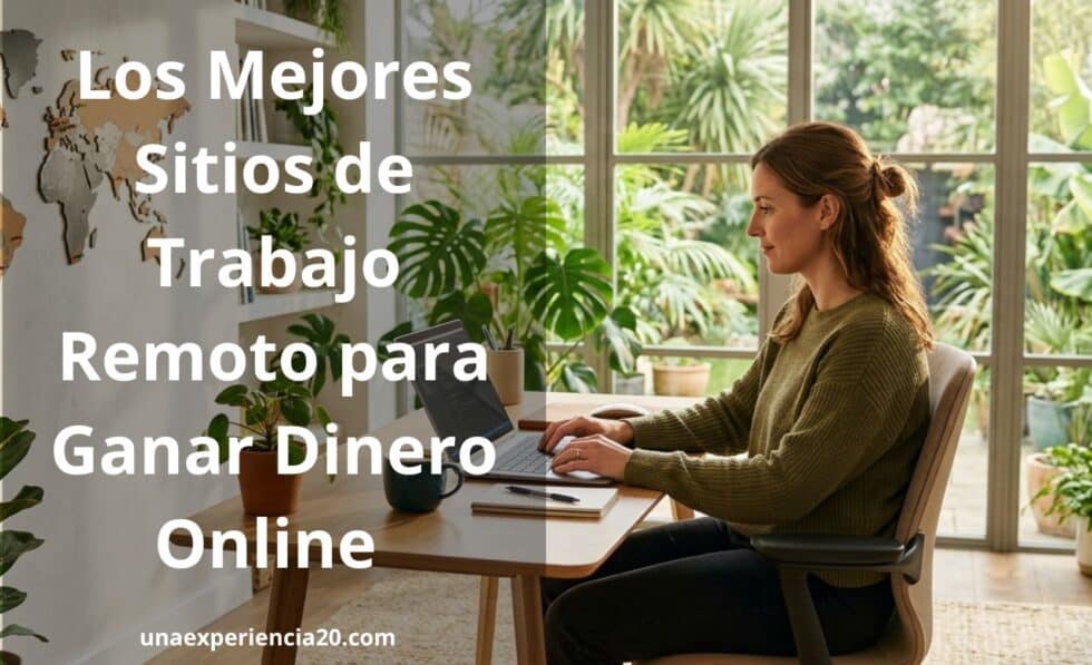 Mejores Sitios de Trabajo Remoto para Ganar Dinero Online