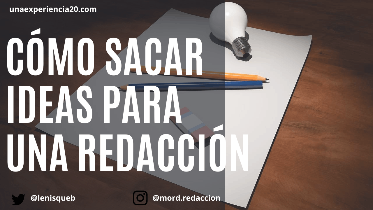 Cómo sacar ideas para una redacción de blog