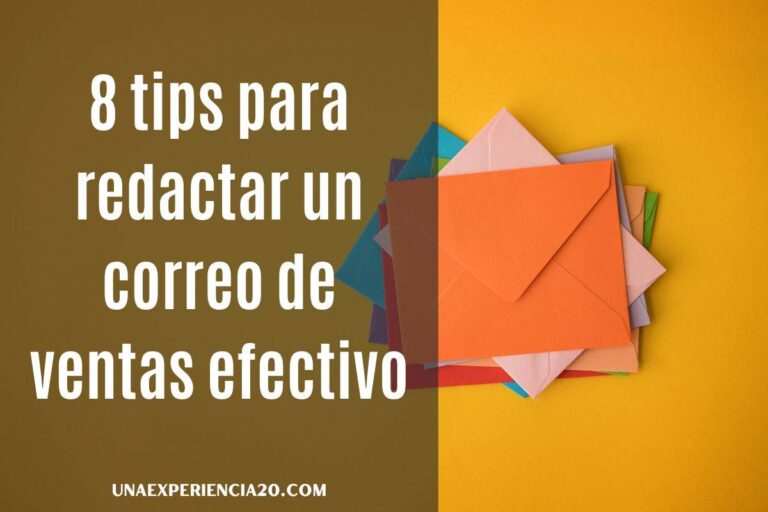 Cómo redactar un correo de ventas efectivo