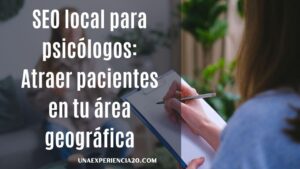 SEO local para psicólogos