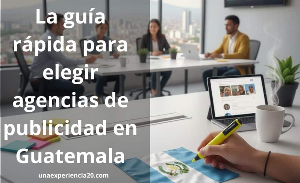 Elegir agencia de publicidad