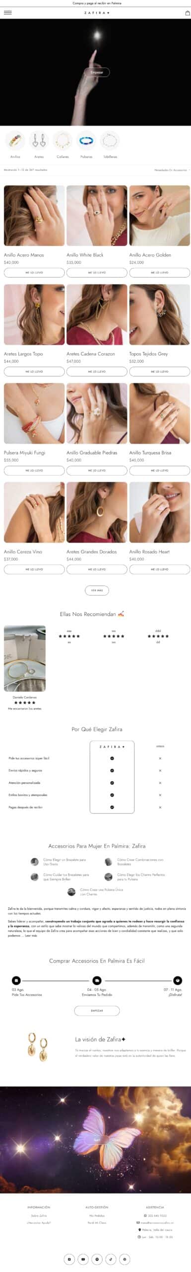 Web accesorios zafira